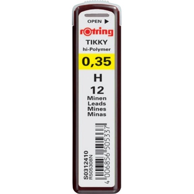 Графити Rotring Hi Polymer H 0.35 mm (1607013-H-01755-А)