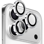 Blueo Протектор за Камерата на iPhone 17 Pro, Blueo Saphire Crystal Cam Lens Glass, Сребрист (6934663762439)