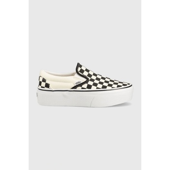 Vans ComfyCush Slip On Classic Checkerboard True White