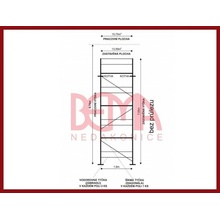 Comipont Kostka lešení 15,75 m²