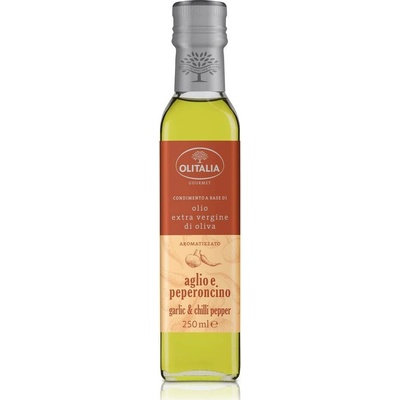 Olitalia Zálivka s extra panenským olivovým olejem s chilli a česnekem 250 ml