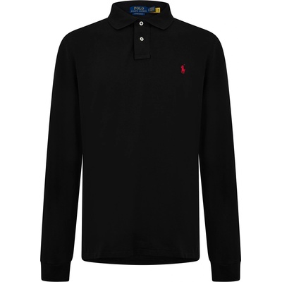 Ralph Lauren Блуза с яка Polo Ralph Lauren Men's Long Sleeve Polo Shirt - Black