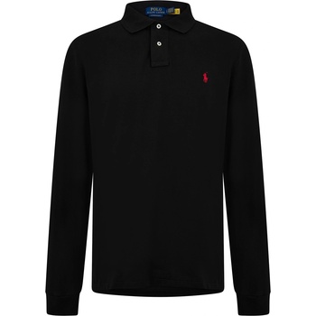 Ralph Lauren Блуза с яка Polo Ralph Lauren Men's Long Sleeve Polo Shirt - Black
