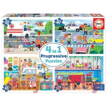 Image 1 of Educa Пъзел educa 18903 - 200 части - Спасителен отряд (edu18903)