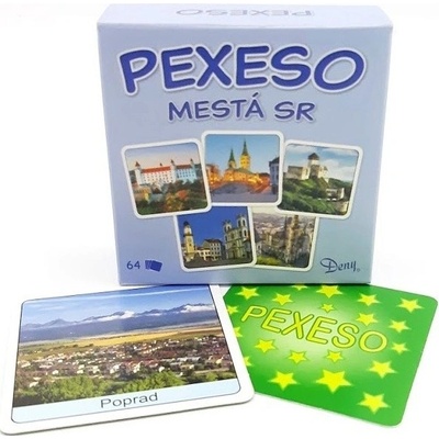 CreativeToys Pexeso v krabičke Mestá