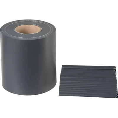 Strend Pro Páska EUROSTANDARD, 190 mm, L-26 m, tieniaca, antracit, krycia, na plotové panely, 1050 g/m²