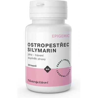 Epigemic Ostropestřec Silymarin BIO 60 kapslí