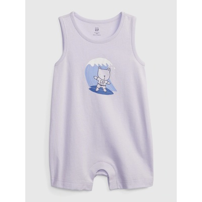 GAP Baby overal medvídek Brannan Fialová