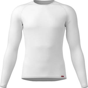 Löffler Мъжко синтетично термобельо Löffler Shirt LA Transtex Light Synthetic base layer - White - размер 46 (EU) (014-1308-0211)