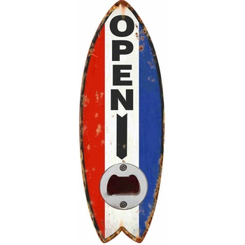 Ceduľa Otvárač na fľaše Open