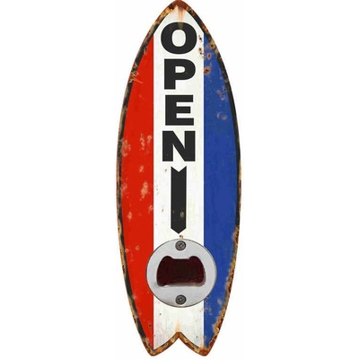 Ceduľa Otvárač na fľaše Open