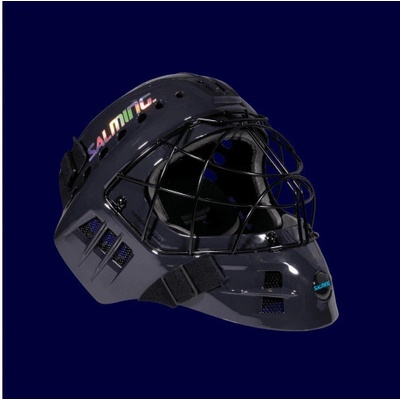 Salming Phoenix Elite Helmet Black Shiny čierna