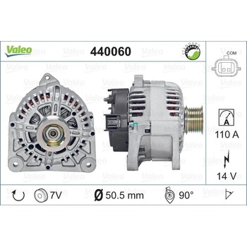Alternátor VALEO 440060
