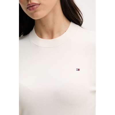 Tommy Hilfiger тениска тип пуловер дамска с памук (WW0WW49705)