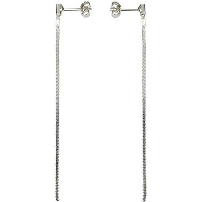 Infinitysilver stříbrné visací náušnice hádci 8510701