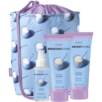 Pupa Milano Pupa Breakfast Lovers Комплект Oat Milk, с несесер, 3 части