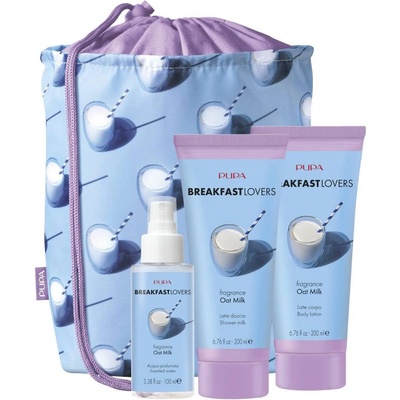 Pupa Milano Pupa Breakfast Lovers Комплект Oat Milk, с несесер, 3 части