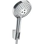 Hansgrohe Raindance Select S - Душ комплект 120 3jet P с държач и душ маркуч 1, 6 м, хром 27668000 (27668000)