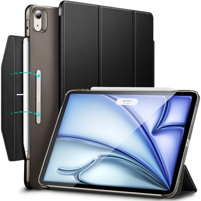 ESR Кожен тефтер за таблет iPad 10.9 4 / 5 / 2020-2022 / 11 2024 от ESR Ascend Trifold - Черен (4894240182017)