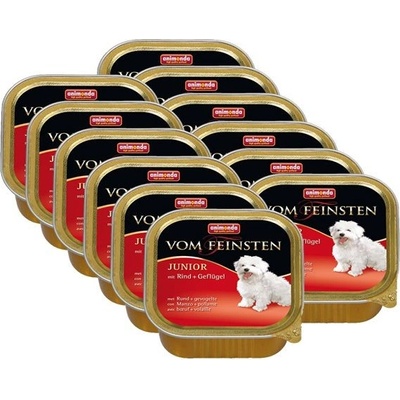 Animonda Vom Feinsten Junior Dog hovädzie a hydina 12 x 150 g