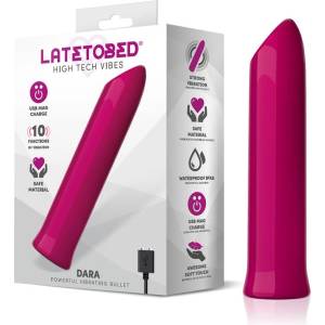 LATETOBED Dara Powerful Vibrating Bullet Magenta