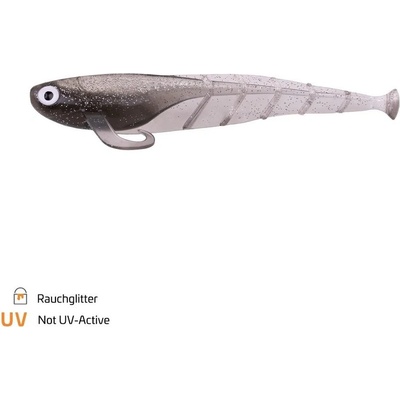 Zeck Gumová nástraha Zander Quappie 10cm 3ks - Rauchglitter