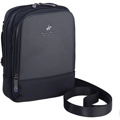 Beverly Hills Polo Club Taška Crossbody BHPC Manhattan S BH-8460-01 2 5 L černá