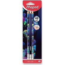 Maped Deepsea Paradise tvrdosť HB 6 ks