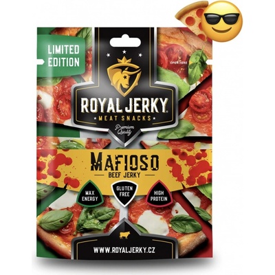 Royal Jerky Hovězí sušené maso Mafioso 22 g – Zboží Dáma