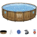 Bestway Power Steel Wood Swim Vista 4,88 x 1,22 m 56725