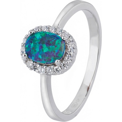 Bealio stříbrný zelený 03 10093 1186