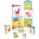 Janod Skladacia pyramída Život na farme