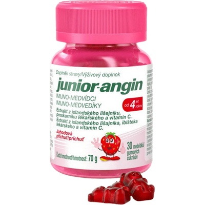 Junior-angin imuno-medvídci 30 ks