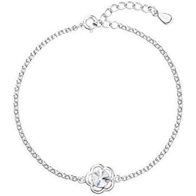 Evolution Group strieborný náramok s kryštálom Swarovski 33117.1