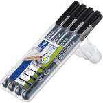 STAEDTLER Маркер Lumocolor Perm OHP комплект (4) (31-9WP4GS)