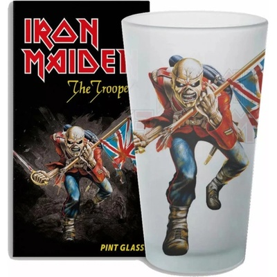 GIM CurePink Sklenice Iron Maiden The Trooper KKLP1 500 ml