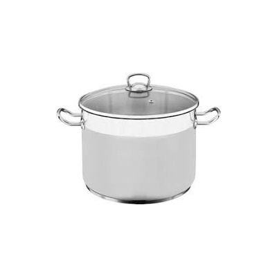SSW - Hrnec nerez 20l 32cm a skleněná poklice BIG