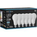 Mexen Nova 6x LED крушка E27, A70, 20W, Студена - 6500K, 2100 lm - L100-E27-2065-01x06 (L100-E27-2065-01x06)