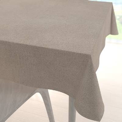 Biante Veľký dekoračný štvorcový obrus BKL-603 Svetlo hnedý režný 230x230 cm