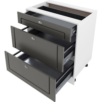 ИРИМ Долен кухненски шкаф Сити БФ-Цимент мат-06-55 80 см