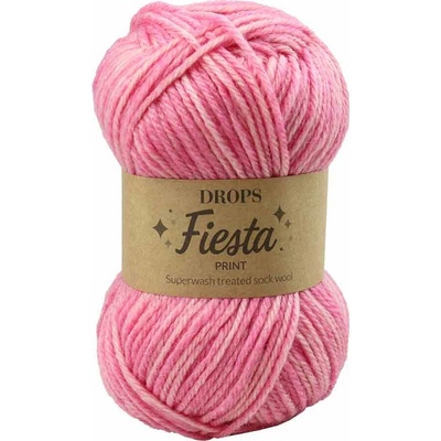 Drops Fiesta print 32 jahodová zmrzlina