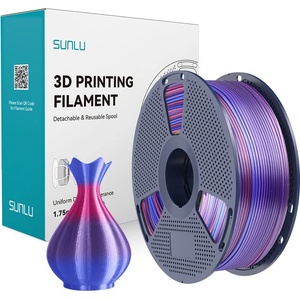 Sunlu PLA+ копринен филамент (Rainbow 02) (PLA+ Silk R 02)
