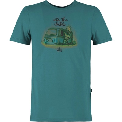 E9 Детска тениска E9 Kid's B-Wild T-shirt - Green Lake - размер 4 Years (704-4918-0412)