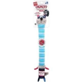 GiGwi Plush Friendz mýval M chrumkavý krk