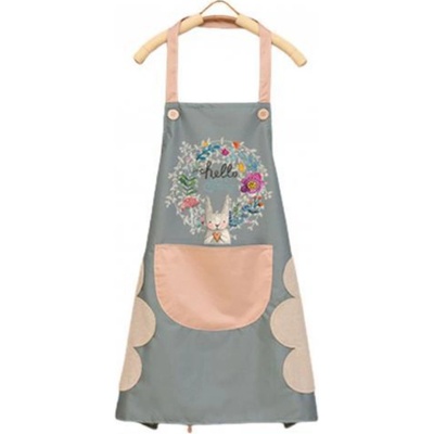 Amparo Miranda Kuchyňská zástěra Hello Spring P21056 Grey