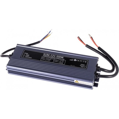 LED zdroj 12V 500W SLIM-12V-500W