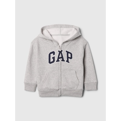 GAP Бебешки суитшърт с логото на GAP GAP | Siv | Момчешки | 2 години