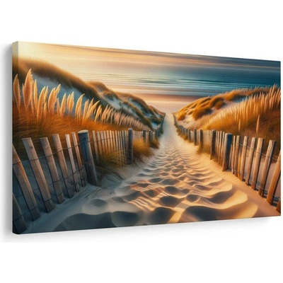Obraz cesta mezi dunami k moři - 90x60