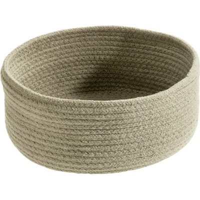Spirella kulatý úložný košík TOBAGO, bavlna, 25 x 10, 5 cm (40.07516)