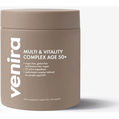 Venira multi & vitality complex age 50+ 90 kapslí